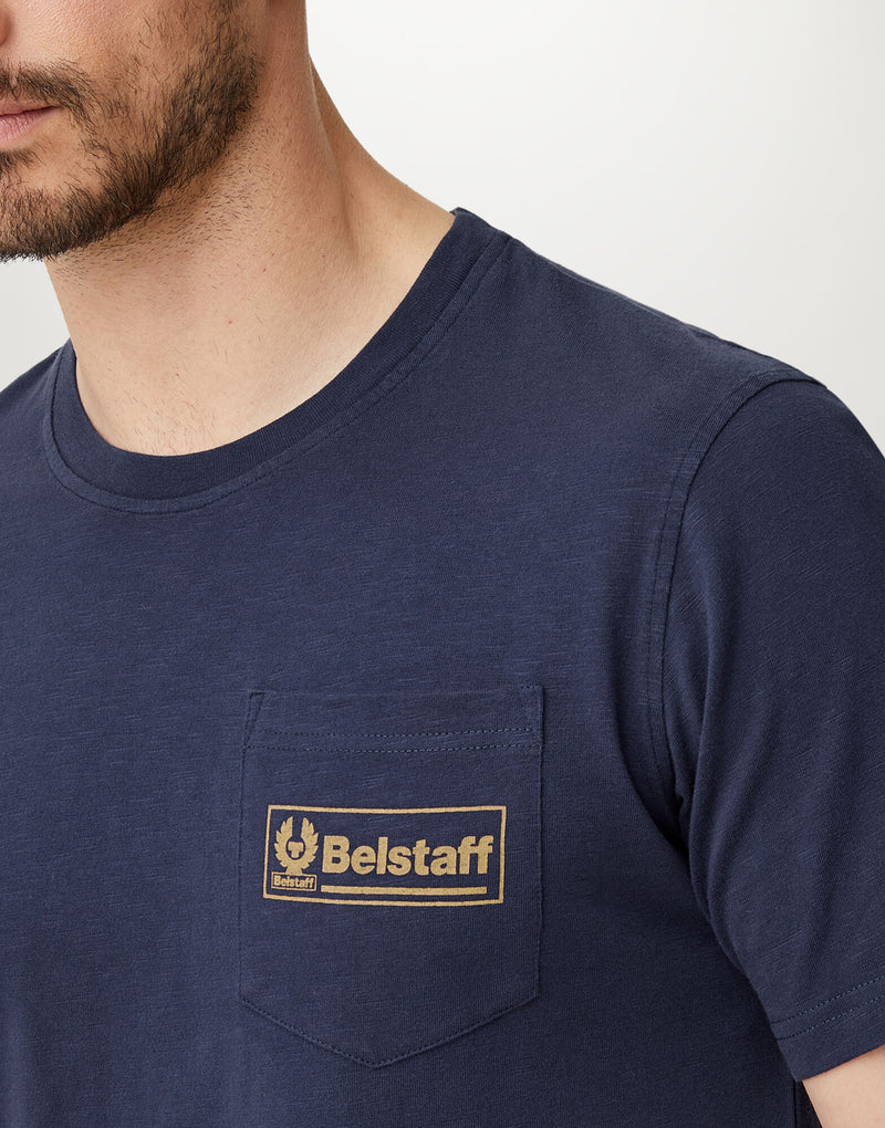 Lewis T Shirt Bright Navy