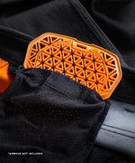Unbreakable STRAIGHT Jeans (armour pocket) - Black