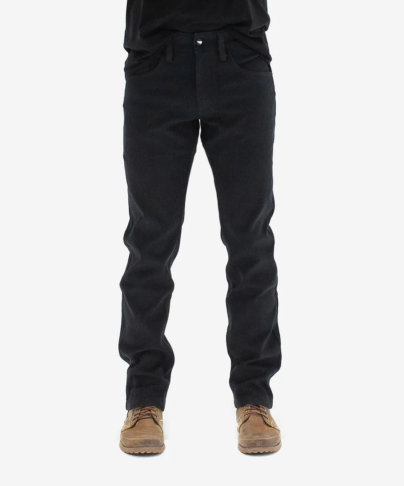Unbreakable STRAIGHT Jeans (armour pocket) - Black