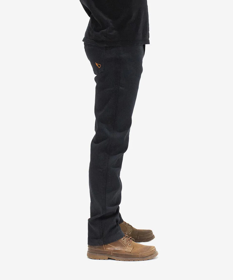 Unbreakable STRAIGHT Jeans (armour pocket) - Black