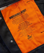 UNBREAKABLE JACKET (ARMOUR POCKETS) - BLACK
