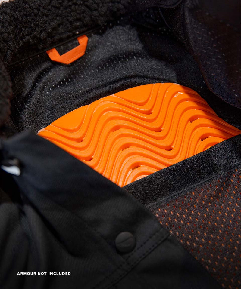 UNBREAKABLE JACKET (ARMOUR POCKETS) - BLACK
