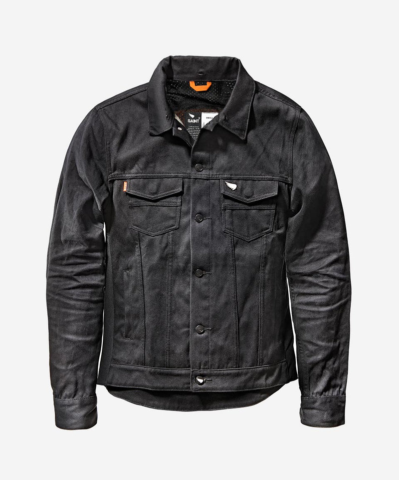 UNBREAKABLE JACKET (ARMOUR POCKETS) - BLACK