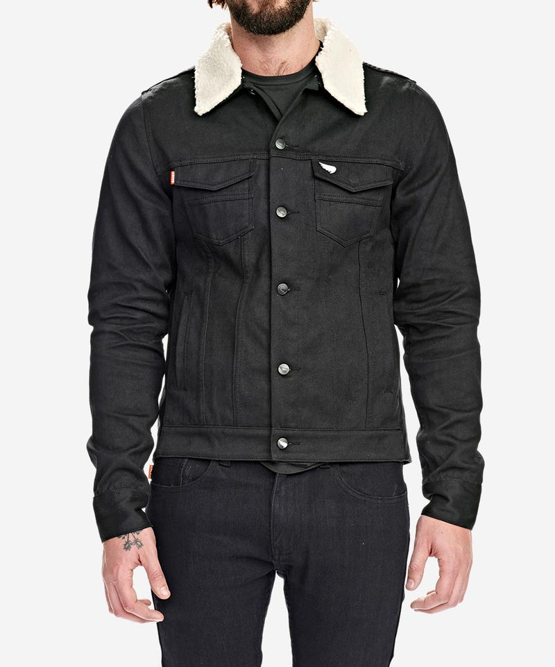 UNBREAKABLE JACKET (ARMOUR POCKETS) - BLACK