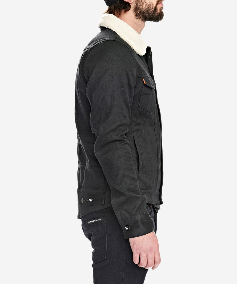 UNBREAKABLE JACKET (ARMOUR POCKETS) - BLACK