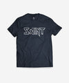 SA1NT ROCK'N'ROLL TEE - PETROL BLUE