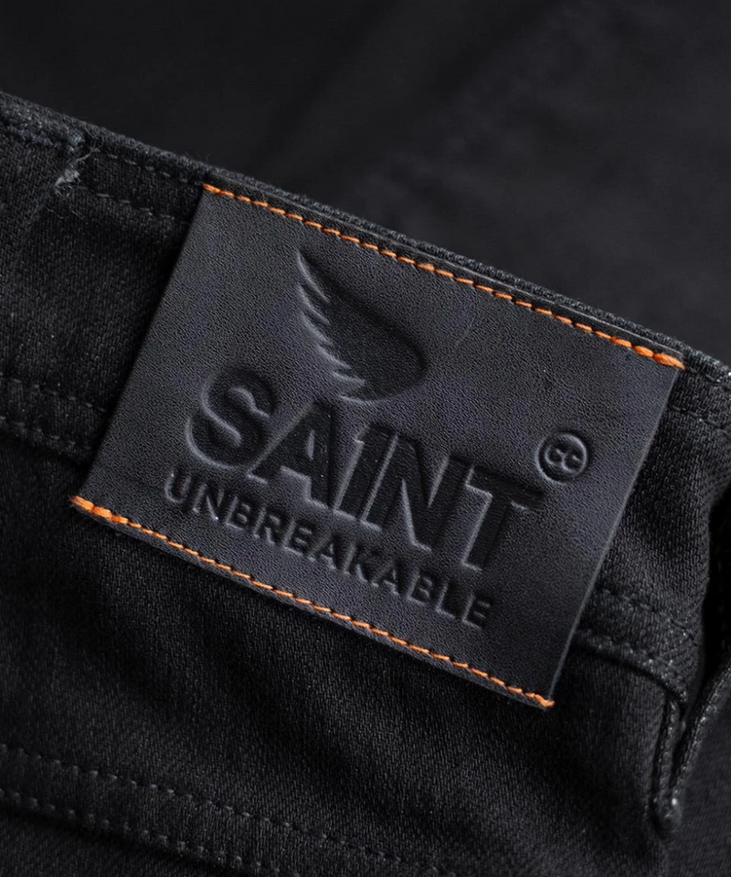 Unbreakable SLIM Jeans (armour pocket) - Black