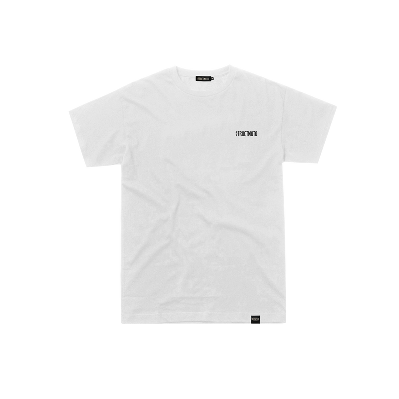 STRUCTMOTO EMB T-Shirt - White