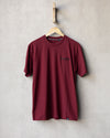 STRUCTMOTO EMB T-Shirt - Oxblood
