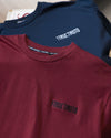 STRUCTMOTO EMB T-Shirt - Oxblood