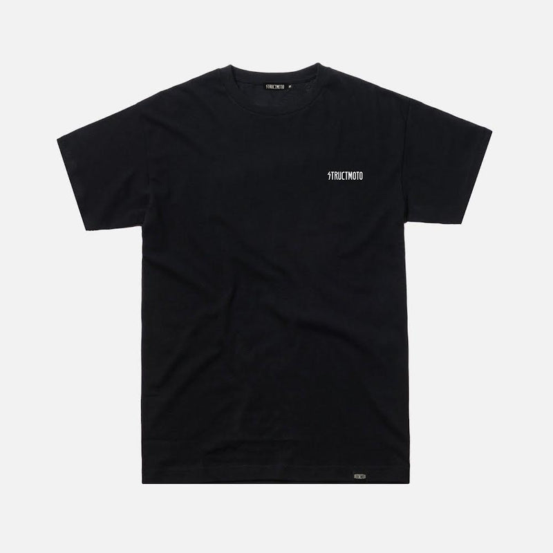 STRUCTMOTO EMB T-Shirt - Black