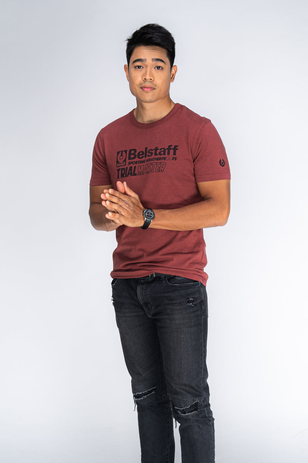 Trialmaster Graphic T-Shirt - Burnished Red