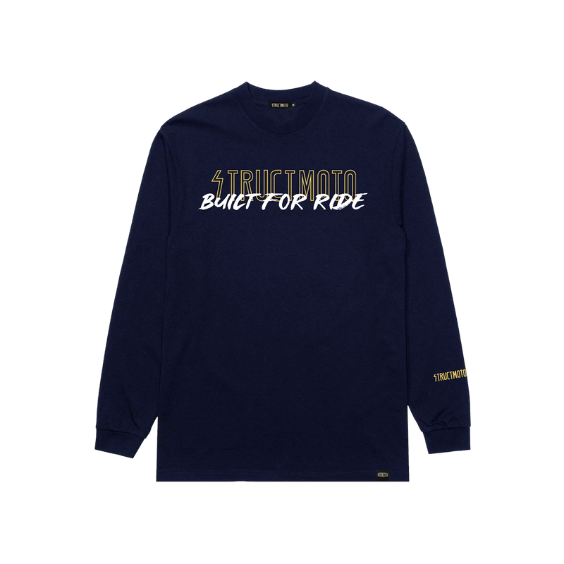 BUILT FOR RIDE LS - Navy Blue