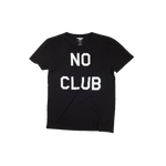 No Club Black T-Shirt