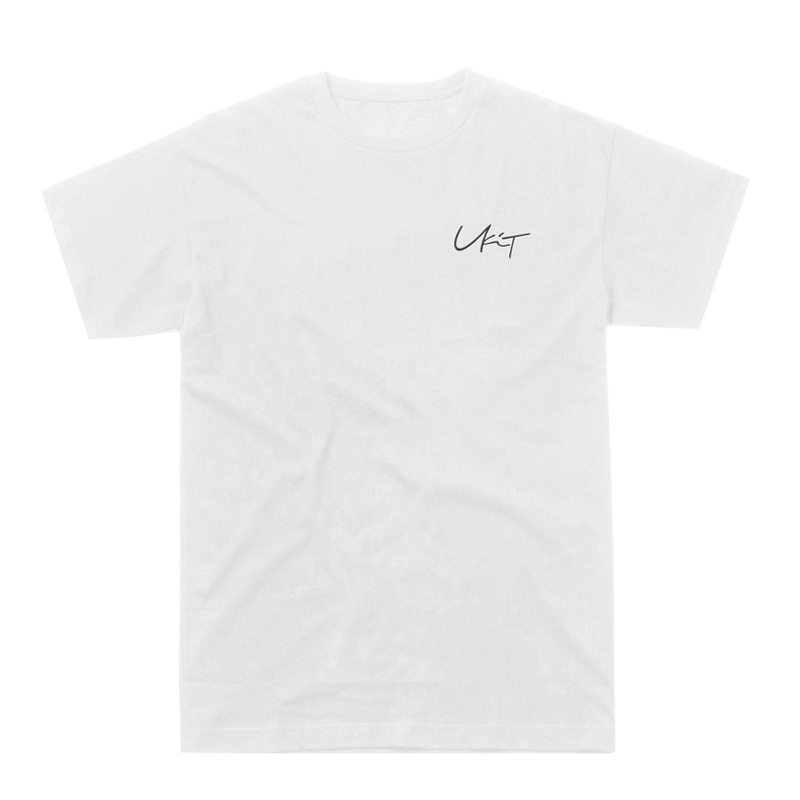 Ukit Script Logo White
