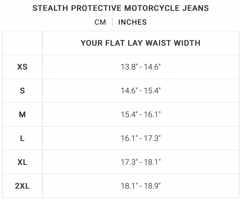 STEALTH PROTECTIVE MOTORCYCLE JEANS