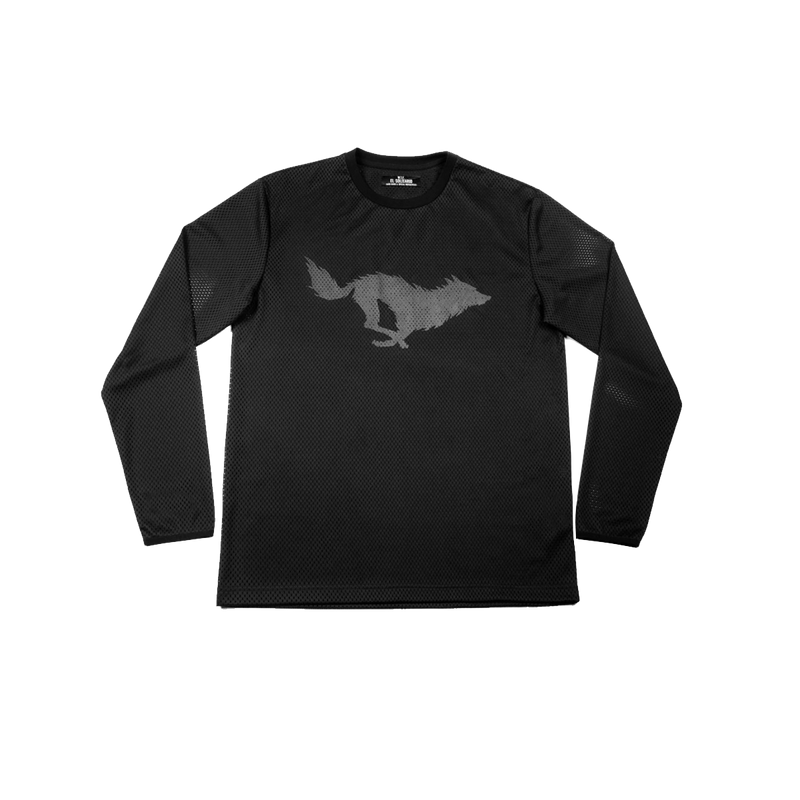 Wolf MX Black Heavy Duty Jersey