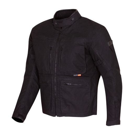 DRIFTER D3O® EXPLORER JACKET - BLACK