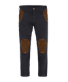Unbreakable SLIM Jeans (armour pocket) - Black