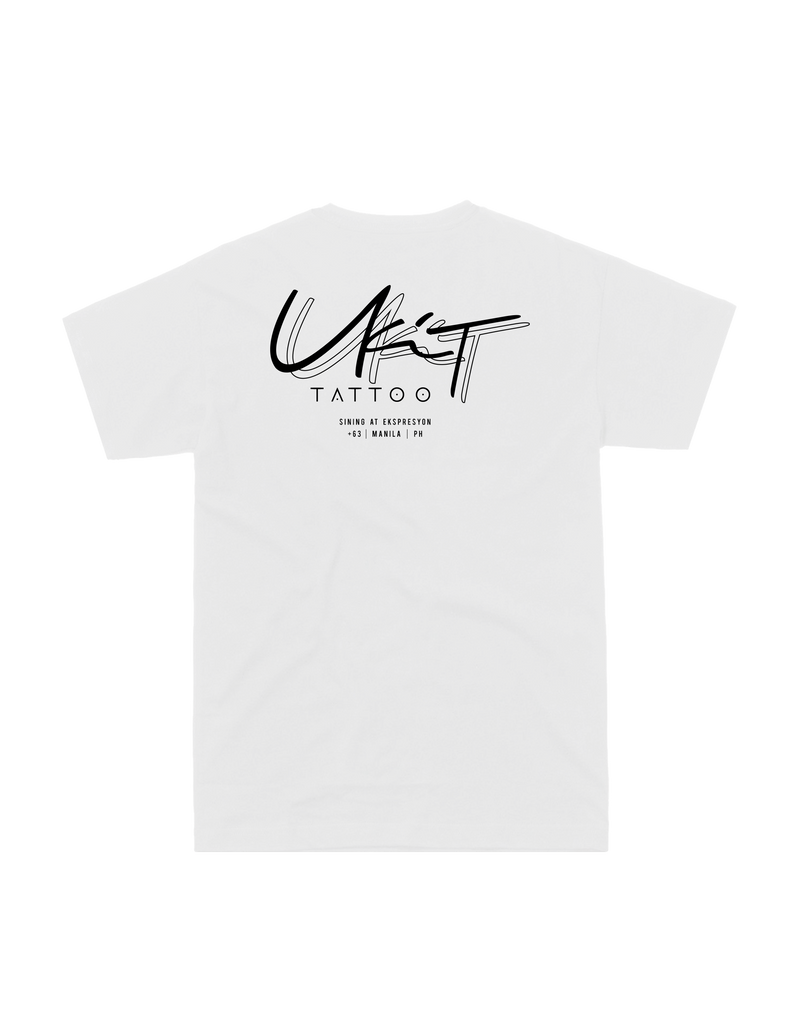 Ukit Script Logo White