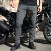 WARREN D3O® SINGLE LAYER CARGO RIDING JEANS - BLACK